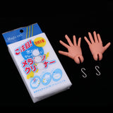 Maxbell Maxbell Flexible Jointed Hands Body Part for 1/4 Fat BJD MSD IP JID Doll Accessories Coffee Skin