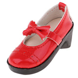 Maxbell SD Shoes 1/3 BJD Shoes with Bowknot for Supper Dollfie DZ DOD MID Doll Red High Heels Party Outfit - Aladdin Shoppers