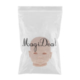 Maxbell Maxbell Real Soft Vinyl 20inch Reborn Awake Baby Doll Newborn Unpainted Head Sculpt Kit DIY Accs #1