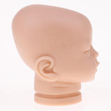 Maxbell Handmade Unpainted 20inch Reborn Doll Head Sculpt Model Silicone Head Carving Mold #2 - Aladdin Shoppers