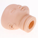 Maxbell Handmade Unpainted 20inch Reborn Doll Head Sculpt Model Silicone Head Carving Mold #2 - Aladdin Shoppers