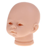 Maxbell 18inch Reborn Doll Custom Parts – Unpainted Soft Silicone Head Sculpt Mold – Newborn Baby Doll Accessories - Aladdin Shoppers