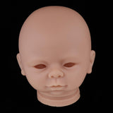 Maxbell 18inch Reborn Doll Custom Parts – Unpainted Soft Silicone Head Sculpt Mold – Newborn Baby Doll Accessories - Aladdin Shoppers