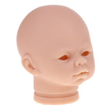 Maxbell 18inch Reborn Doll Custom Parts – Unpainted Soft Silicone Head Sculpt Mold – Newborn Baby Doll Accessories - Aladdin Shoppers