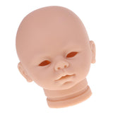 Maxbell 18inch Reborn Doll Custom Parts – Unpainted Soft Silicone Head Sculpt Mold – Newborn Baby Doll Accessories - Aladdin Shoppers