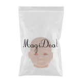 Maxbell Maxbell Real Soft Vinyl 20inch Reborn Awake Baby Doll Newborn Unpainted Head Sculpt Kit DIY Accs #2