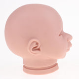 Maxbell Real Soft Vinyl 22inch Reborn Awake Baby Doll Newborn Unpainted Head Sculpt Kit DIY Accs - Aladdin Shoppers