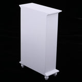 Maxbell 1/12 Scale White Wooden Multifunctional Cabinet Dollhouse Miniature Any Rooms Furniture Colorful Life Scenes Decor - Aladdin Shoppers