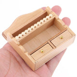 Maxbell 1/12 Scale White Wooden Hanging Cabinet Dollhouse Miniature Any Rooms Furniture Colorful Life Scenes Decor - Aladdin Shoppers
