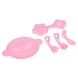 Maxbell Lovely Pink Tableware Dinnerware Baby Supplies for 9-11inch Reborn Doll MellChan Doll Accessories - Aladdin Shoppers