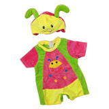 Maxbell Lovely Doll Clothes Jumpsuit with Hat Fits for 16'' inch Dolls and More -Green - Aladdin Shoppers