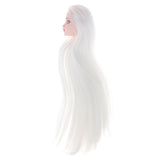 Maxbell Maxbell Head Sculpt with White Wig for 1/6 BJD, XinYi Doll Replacement Body Parts DIY Kits