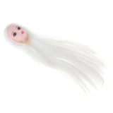 Maxbell Maxbell Head Sculpt with White Wig for 1/6 BJD, XinYi Doll Replacement Body Parts DIY Kits