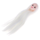 Maxbell Maxbell Head Sculpt with White Wig for 1/6 BJD, XinYi Doll Replacement Body Parts DIY Kits