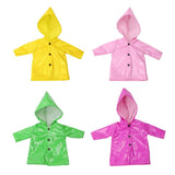 Maxbell Candy Color Raincoat Clothes for 18 Inch Girl Doll Outfit Yellow - Aladdin Shoppers