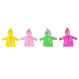 Maxbell Candy Color Raincoat Clothes for 18 Inch Girl Doll Outfit Yellow - Aladdin Shoppers