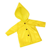 Maxbell Candy Color Raincoat Clothes for 18 Inch Girl Doll Outfit Yellow - Aladdin Shoppers