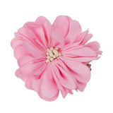 Maxbell 10pcs Adorable Flower Hair Clips For Party Favor Hair Decoration Accessories -Pink - Aladdin Shoppers