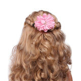 Maxbell 10pcs Adorable Flower Hair Clips For Party Favor Hair Decoration Accessories -Pink - Aladdin Shoppers