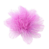 Maxbell Maxbell 10pcs Adorable Flower Hair Clips For Party Favor Hair Decoration Accessories -Rose Red