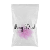 Maxbell Maxbell 10pcs Adorable Flower Hair Clips For Party Favor Hair Decoration Accessories -Rose Red