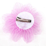 Maxbell Maxbell 10pcs Adorable Flower Hair Clips For Party Favor Hair Decoration Accessories -Rose Red