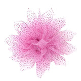 Maxbell 10pcs Adorable Flower Hair Clips For Party Favor Hair Decoration Accessories -Pink - Aladdin Shoppers
