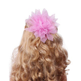 Maxbell 10pcs Adorable Flower Hair Clips For Party Favor Hair Decoration Accessories -Pink - Aladdin Shoppers