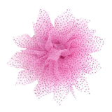 Maxbell 10pcs Adorable Flower Hair Clips For Party Favor Hair Decoration Accessories -Pink - Aladdin Shoppers
