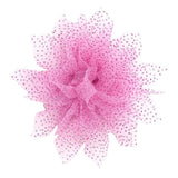 Maxbell 10pcs Adorable Flower Hair Clips For Party Favor Hair Decoration Accessories -Pink - Aladdin Shoppers