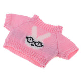 Maxbell Lovely Clothes Pink Sweater for 25cm Mellchan Doll Casual Outfit DIY Accessory - Aladdin Shoppers