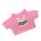 Maxbell Lovely Clothes Pink Sweater for 25cm Mellchan Doll Casual Outfit DIY Accessory - Aladdin Shoppers