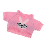 Maxbell Lovely Clothes Pink Sweater for 25cm Mellchan Doll Casual Outfit DIY Accessory - Aladdin Shoppers