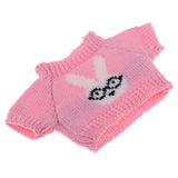 Maxbell Lovely Clothes Pink Sweater for 25cm Mellchan Doll Casual Outfit DIY Accessory - Aladdin Shoppers