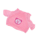 Maxbell Lovely Clothes Pink Turtleneck Sweater for 25cm Mellchan Doll Casual Outfit DIY Accessory - Aladdin Shoppers