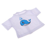 Maxbell Cute Girl Doll T-Shirt Long Sleeve with Whale Printing for 25cm Mellchan Doll Decor - Aladdin Shoppers
