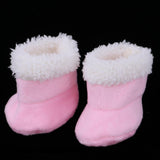 Maxbell Stylish Doll 2pcs Set Doll Cape & Boots Fits 25cm Mellchan Girl Dolls Winter Outfit -White - Aladdin Shoppers