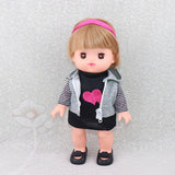 Maxbell 3Pcs Lovely Clothes Suit Tops Hoody Vest Headband For 25cm Mellchan Doll - Aladdin Shoppers