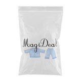 Maxbell Doll Clothes Outfits Plaid Pajamas Suit Fits Sharon Girl Doll and other 16 inch Dolls -Blue - Aladdin Shoppers