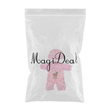 Maxbell Maxbell Fashion Doll Clothing Jumpsuit with Hat for 16inch Salon Dolls Pink