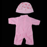 Maxbell Fashion Doll Clothing Jumpsuit with Hat for 16inch Salon Dolls Pink - Aladdin Shoppers