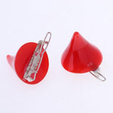 Maxbell 1/6 New Style Doll Hair Clips Hairpin Red Horn Shape Headdress For Blythe for Neo Dolls Party Dress-up Accessories - Aladdin Shoppers