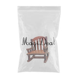 Maxbell 2x Modern 1:12 Scale Doll House Bed & Rocking Chair Model Scenery Ornaments