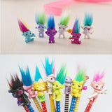 Maxbell Maxbell Dollhouse Miniature 6 Pieces Retro Troll Doll Leprocauns Figures Toy Cake Pencil Toppers Kids Children School Project