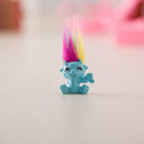 Maxbell Maxbell Dollhouse Miniature 6 Pieces Retro Troll Doll Leprocauns Figures Toy Cake Pencil Toppers Kids Children School Project