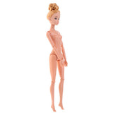 Maxbell BJD Nude Doll 1/6 Doll 12 Ball Jointed Dolls Girl Doll with Makeup Head for DIY Dolls (Blonde Hair) - Aladdin Shoppers