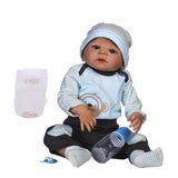 Maxbell OtardDolls 57m Soft Silicone Handcraft Newborn Baby Dolls Realistic Looking Reborn Doll Baby Toddler Kids Gift - Aladdin Shoppers