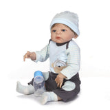 Maxbell OtardDolls 57m Soft Silicone Handcraft Newborn Baby Dolls Realistic Looking Reborn Doll Baby Toddler Kids Gift - Aladdin Shoppers