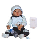 Maxbell OtardDolls 57m Soft Silicone Handcraft Newborn Baby Dolls Realistic Looking Reborn Doll Baby Toddler Kids Gift - Aladdin Shoppers