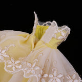 Maxbell Charming 4-Layers Dress Gown Veil Clothes for LUTS DOD Dollfie 1/6 BJD Doll Wedding / Party Outfit - Aladdin Shoppers